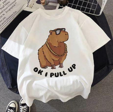 Koszulka Capybara OK I PULL UP