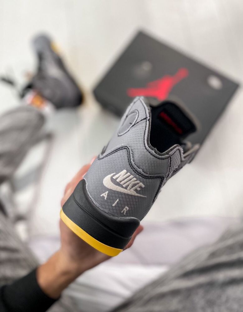 Buty Nike Air Jordan 5 Retro x Off-White Muslin 40-45  meskie trampki