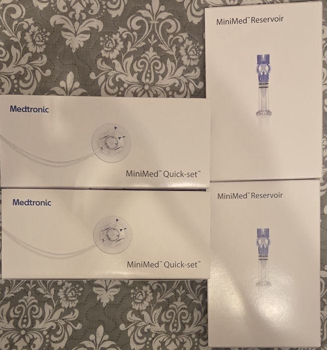 Zestaw infuzyjny 6/60 oraz pojemnik na insuline 3ml firmy MEDTRONIC