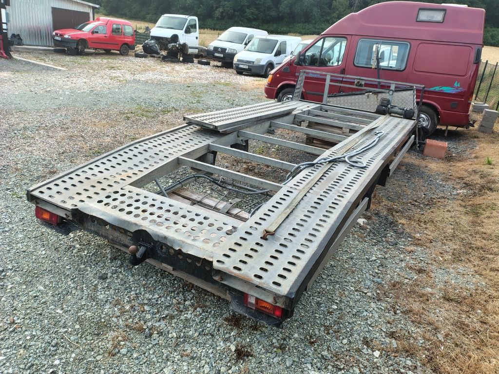 Najazd Platforma Autolaweta Master Movano