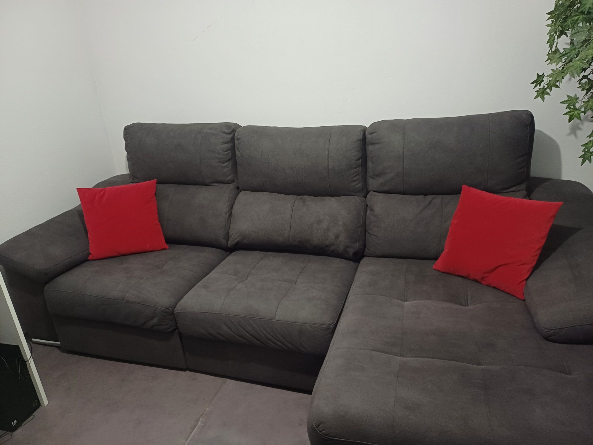 Vendo sofá cinza