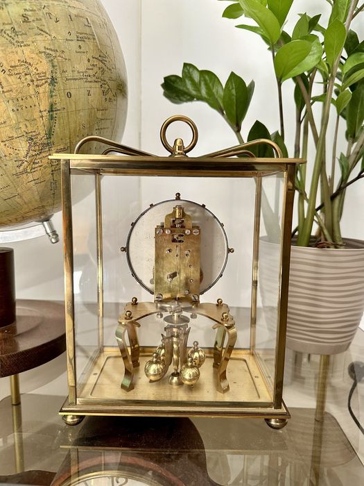 Elektromagnetyczny zegar roczny roczniak Kundo antyk vintage