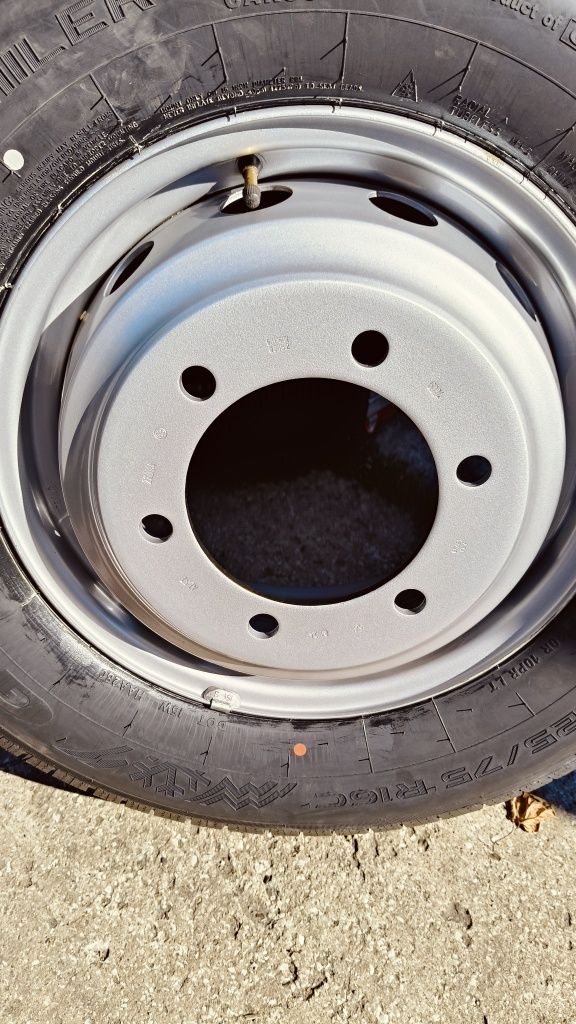 Koła bliźniak IVECO 65C ZIMOWE opony 225/75r16c NOWE oryginalne