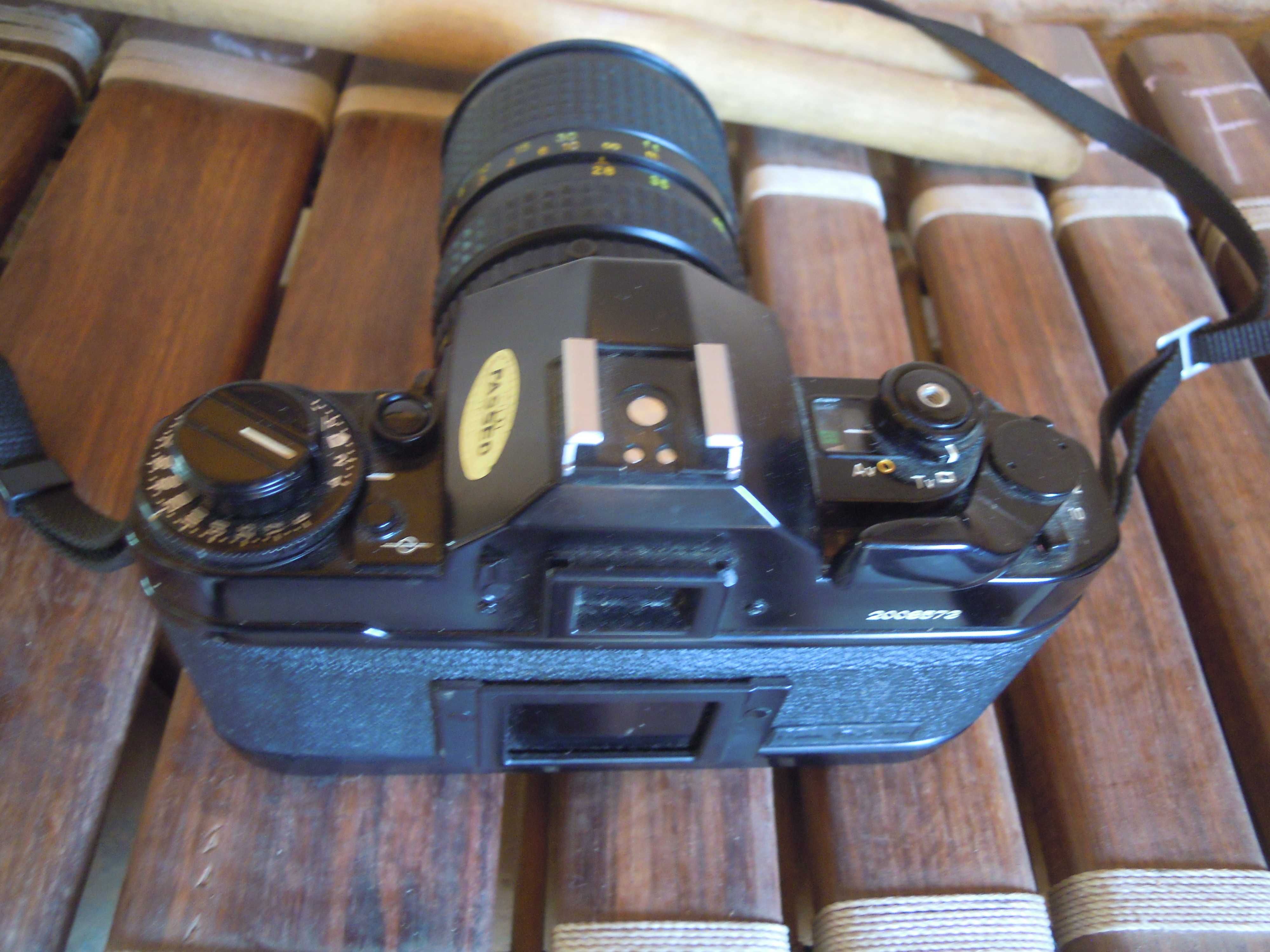 Canon A-1 impecável ano 1978 + bolsa almofadada + objectiva extra