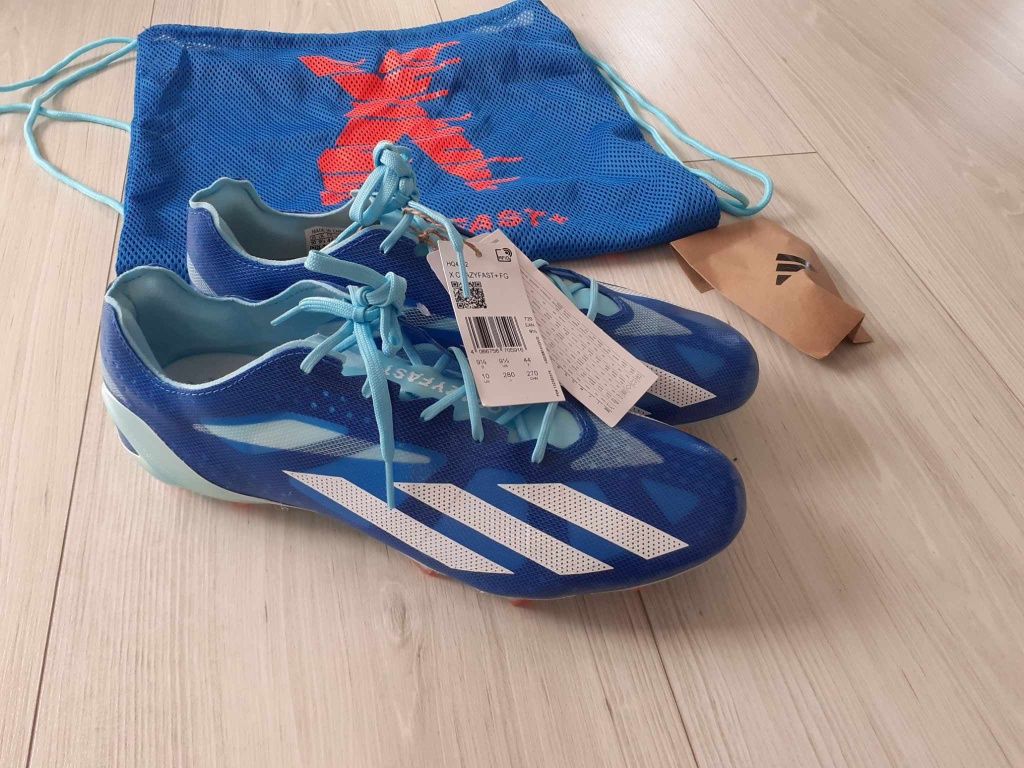 Profesjonalne buty piłkarskie korki Adidas X Crazyfast+ FG r.44