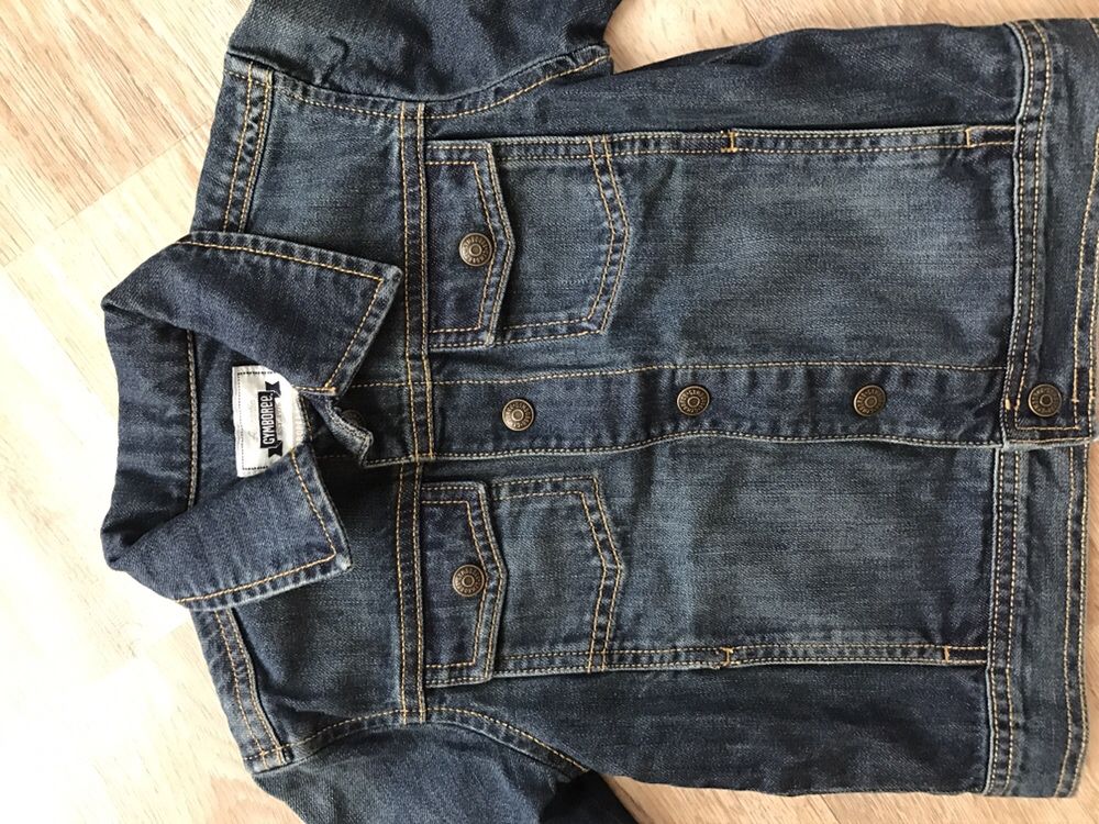 Джинсовая куртка Gymboree, джинсовая куртка ,размер 2-3