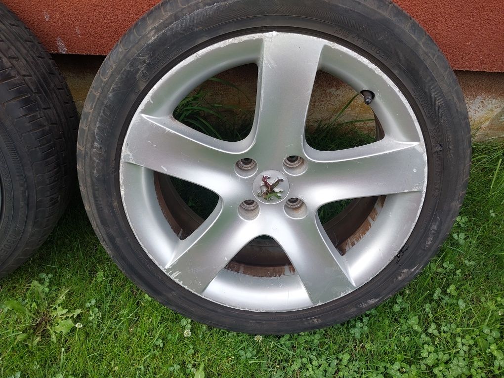Felgi z oponami 4szt. 225/45 R17 94W Peugeot