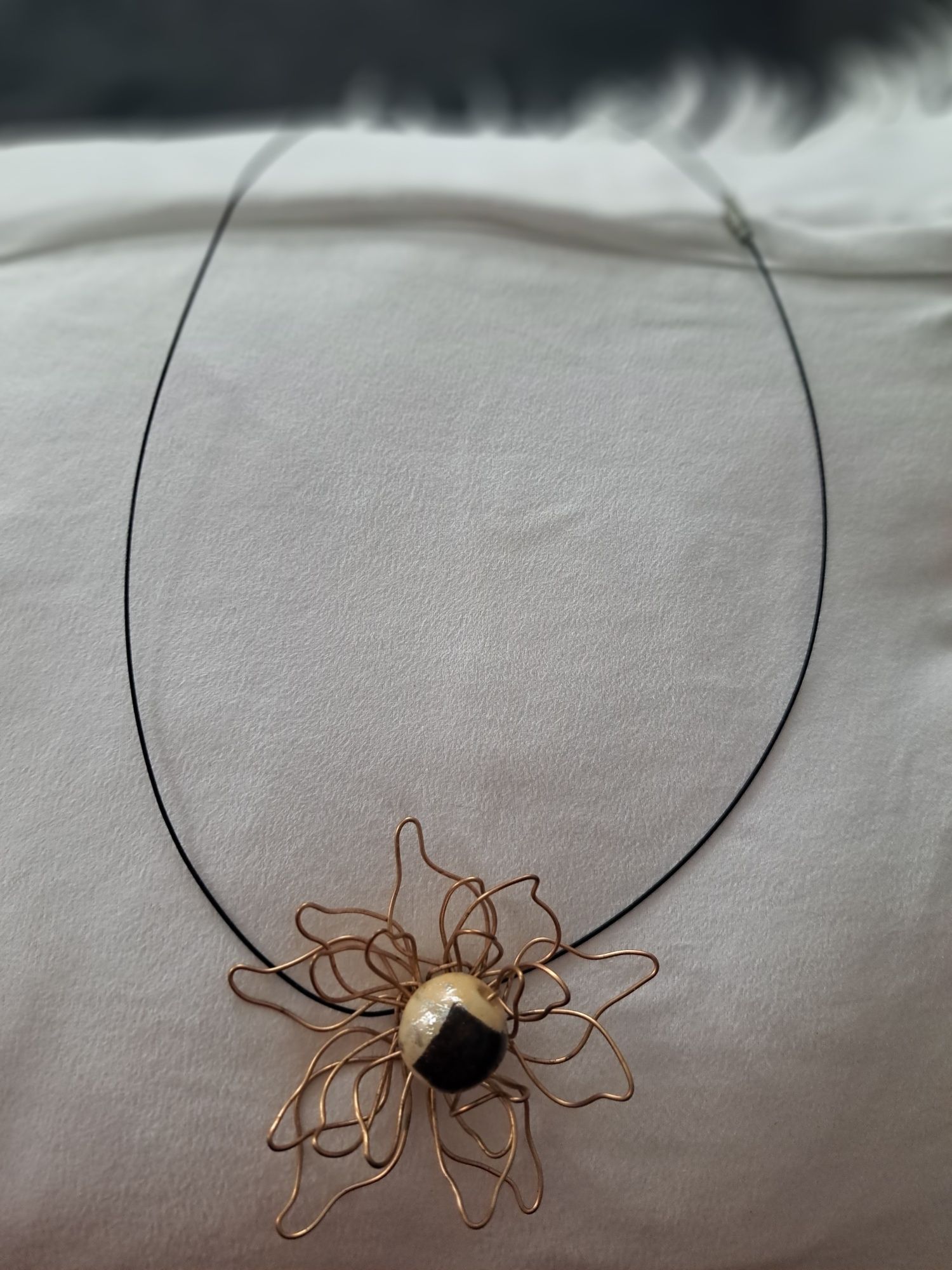 Piękne łańcuszek typu Choker ręcznie wykonany