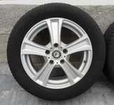 Oryginalne felgi aluminiowe 16 cali 5x114,3 + opony MICHELIN 205/55 16