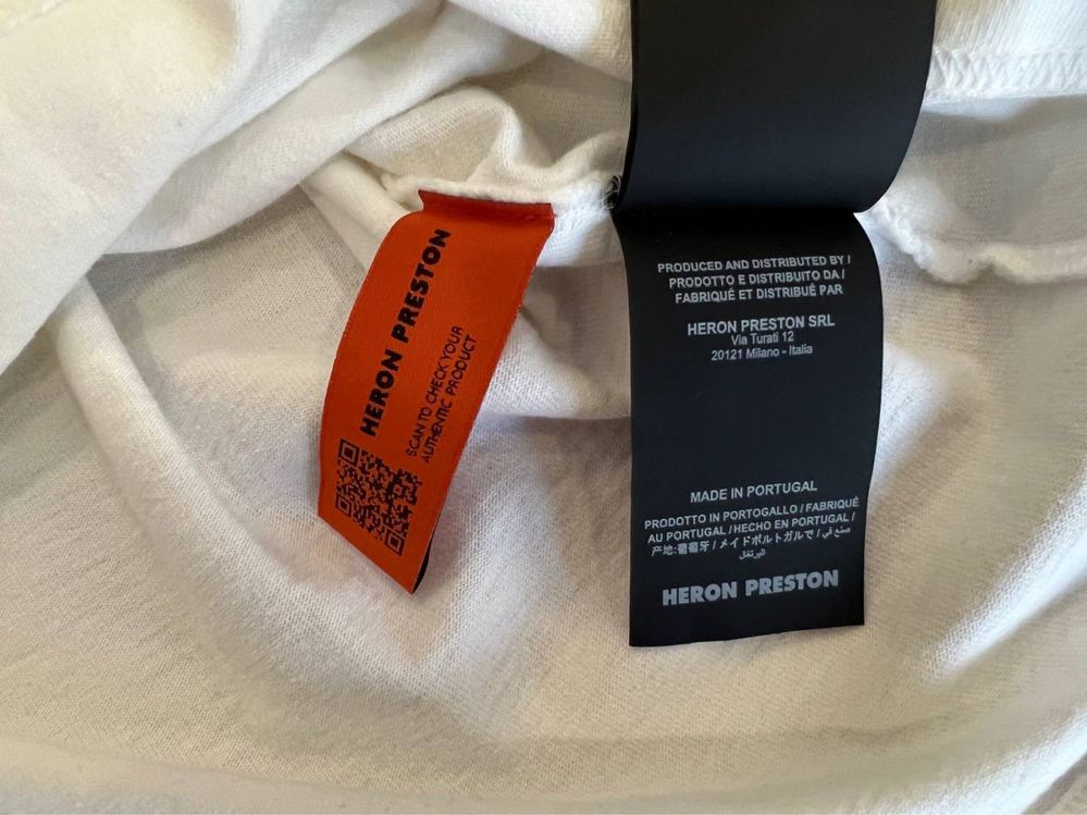 Koszulka Heron Preston Turtleneck Periodic, M, biały