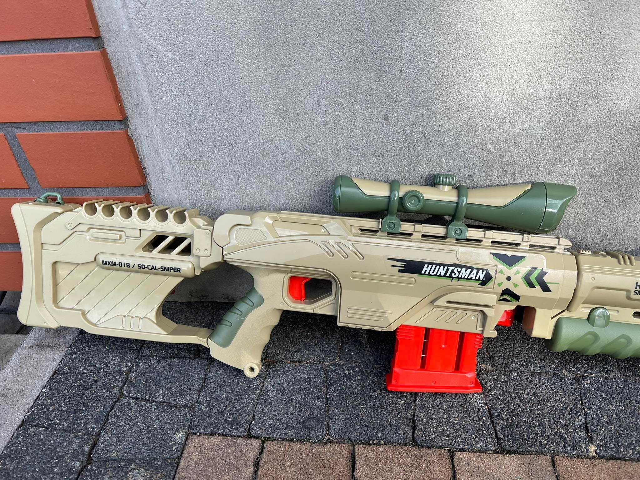 Pistolet karabin na strzałki piankowe Sniper Blaster Huntsman 50