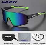 Okulary LOGO GIANT rowerowe MTB, Szosa NOWE zestaw red