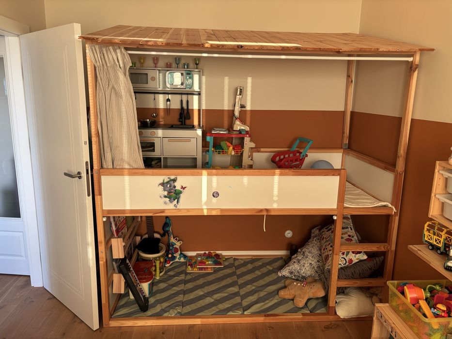 Ikea Kura Domek Łóżko dla dziecka