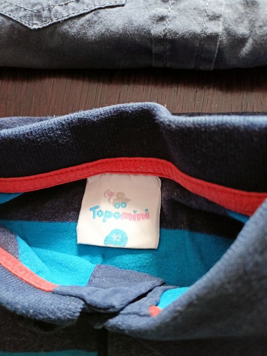 Koszulki z długim rękawem dla chłopca rozm. 80-86 ZESTAW 12 sztuk