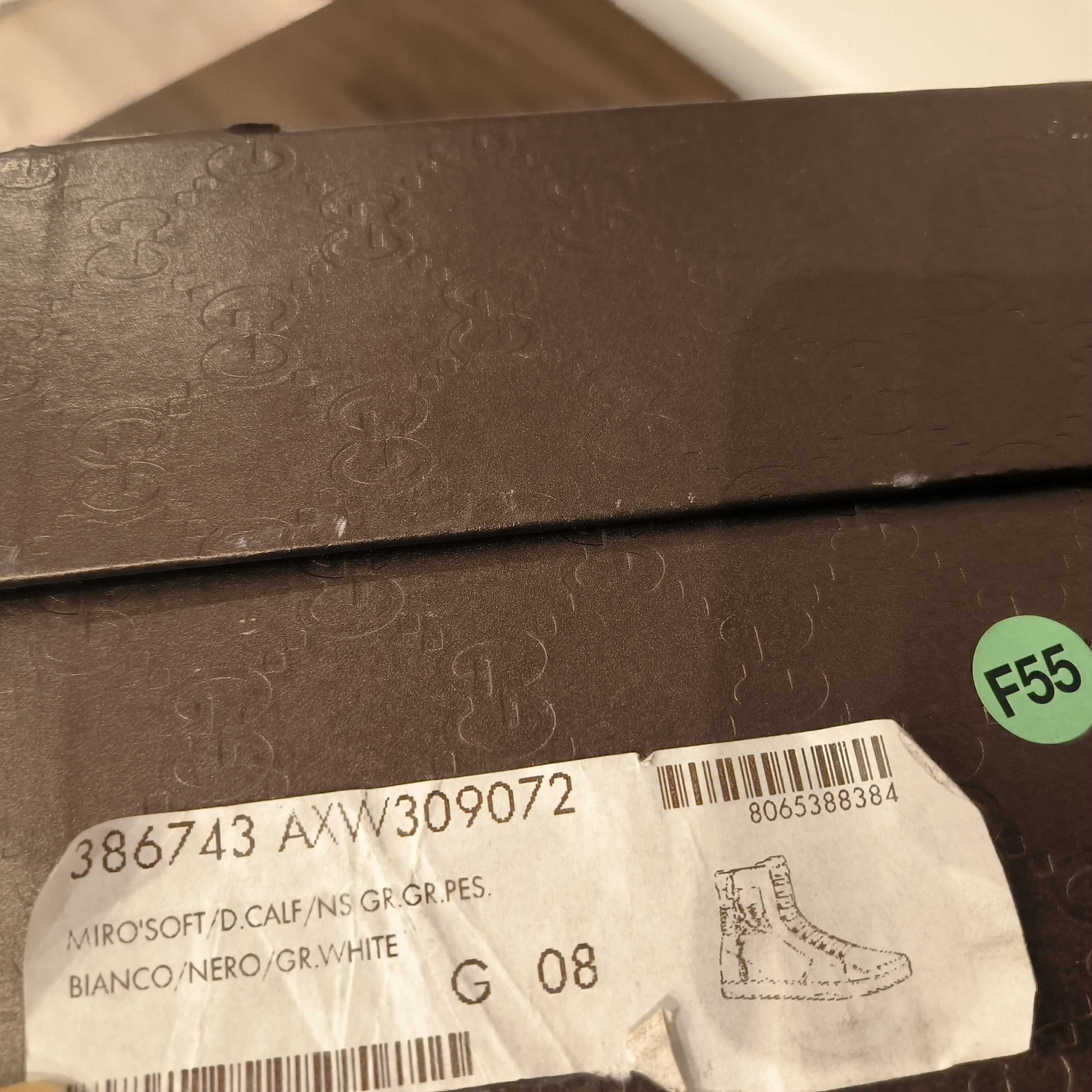 Sprzedam buty męskie Gucci, nowe, oryginalne, biało-czarne,
