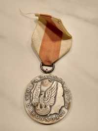 Srebrny medal Za zasługi dla obronności kraju