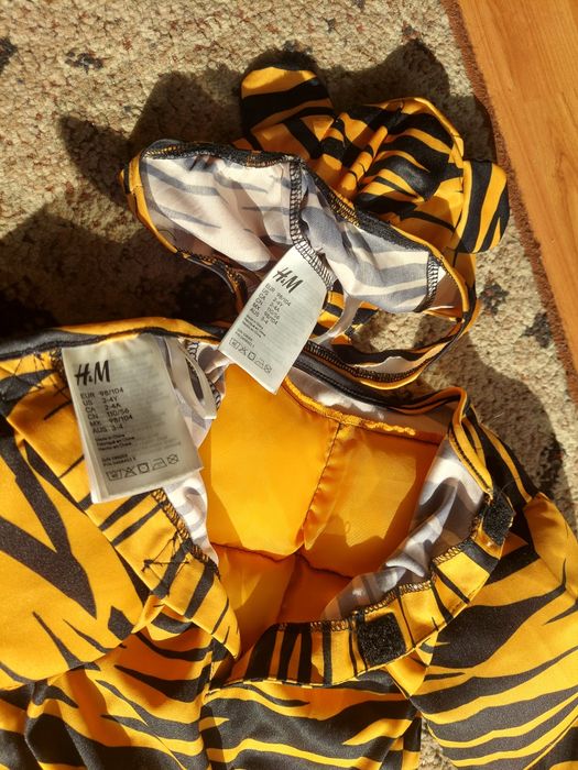 kostium strój H&M przebranie Tygrys tygrysek 98/104 2-4 lata