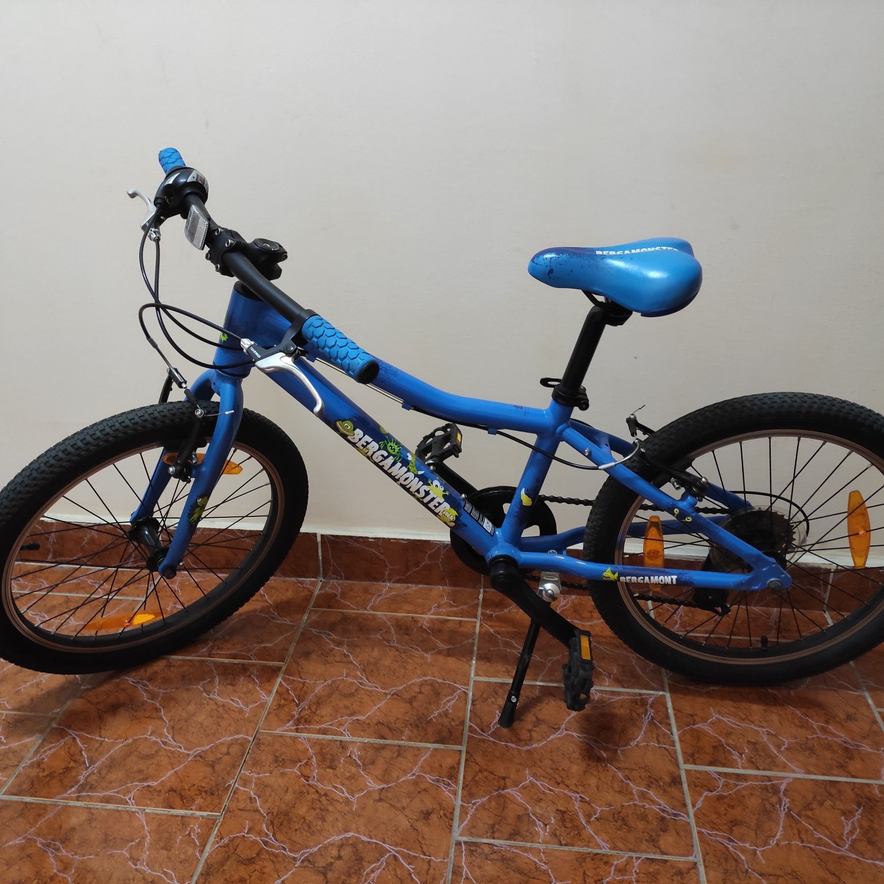 Велосипед дитячий Bergamont (Bergamonster 20' блакитний)).
