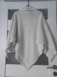 Damskie ponczo sweter