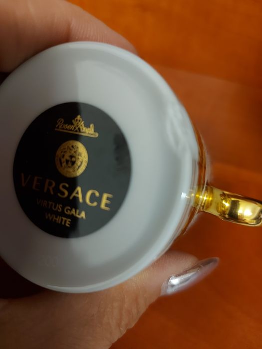 Kubek Versace Virtus Gala White