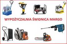 WYNAJEM Narzędzi Budowlanych Zagęszczarka Młot Piła do betonu Agregat