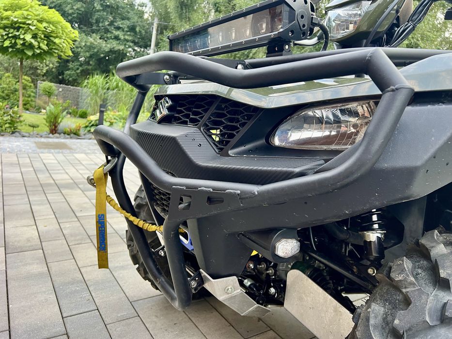 Suzuki KingQuad 750 AXi Stan idealny, 1 wł., 800km, dodatki 15tys.