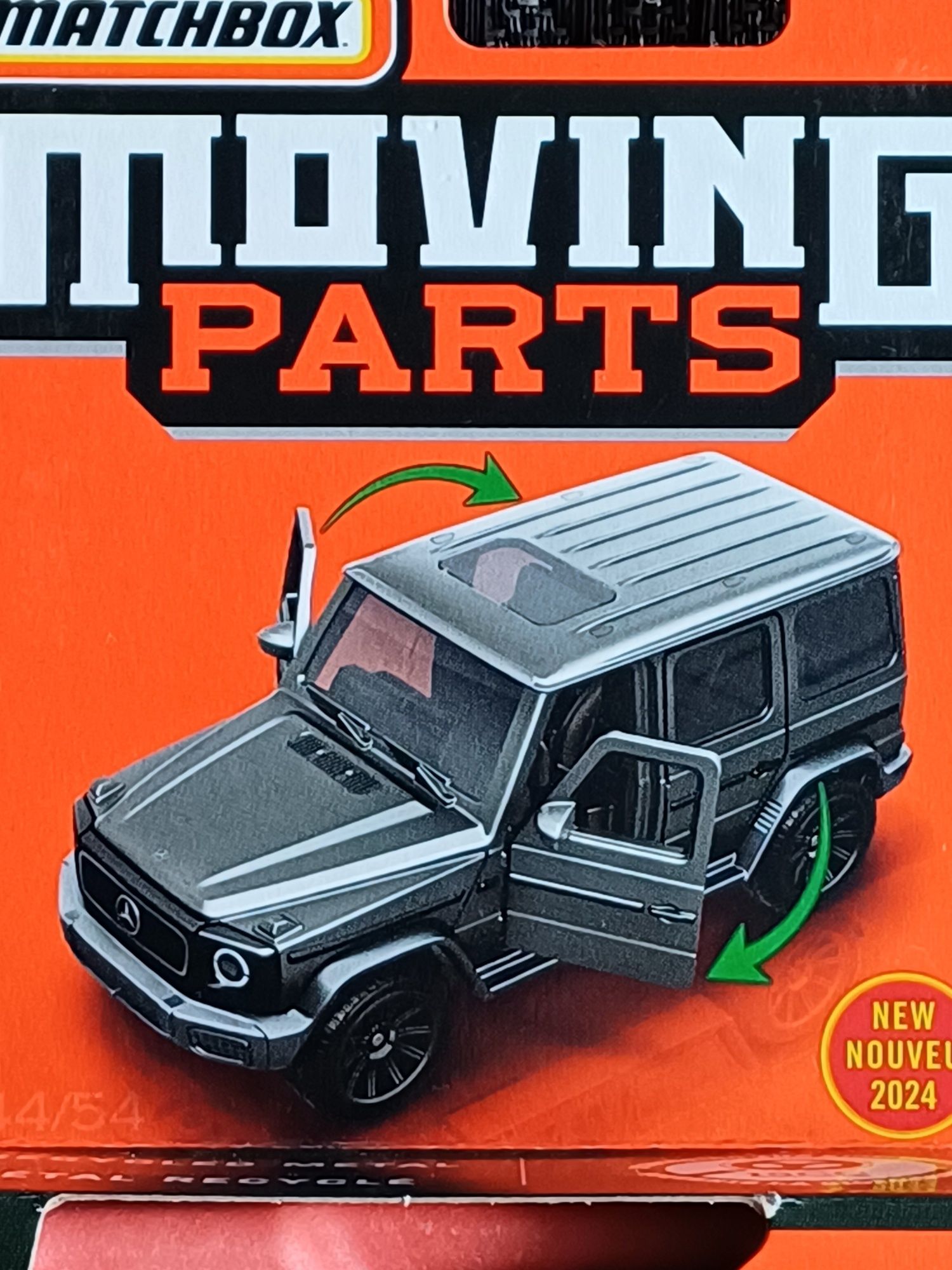 Matchbox Mercedes-Benz G 580 Moving Parts