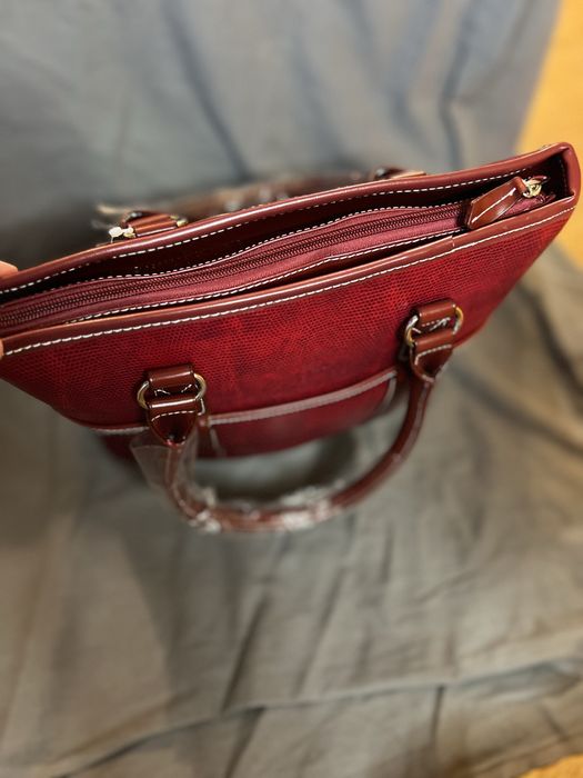 Сумка червона жіноча