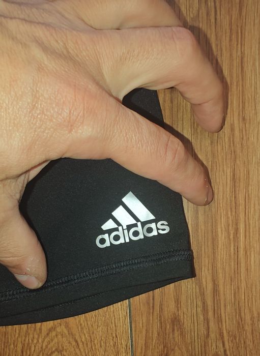 Męskie świetne krótkie legginsy do biegania na trening Adidas roz.S