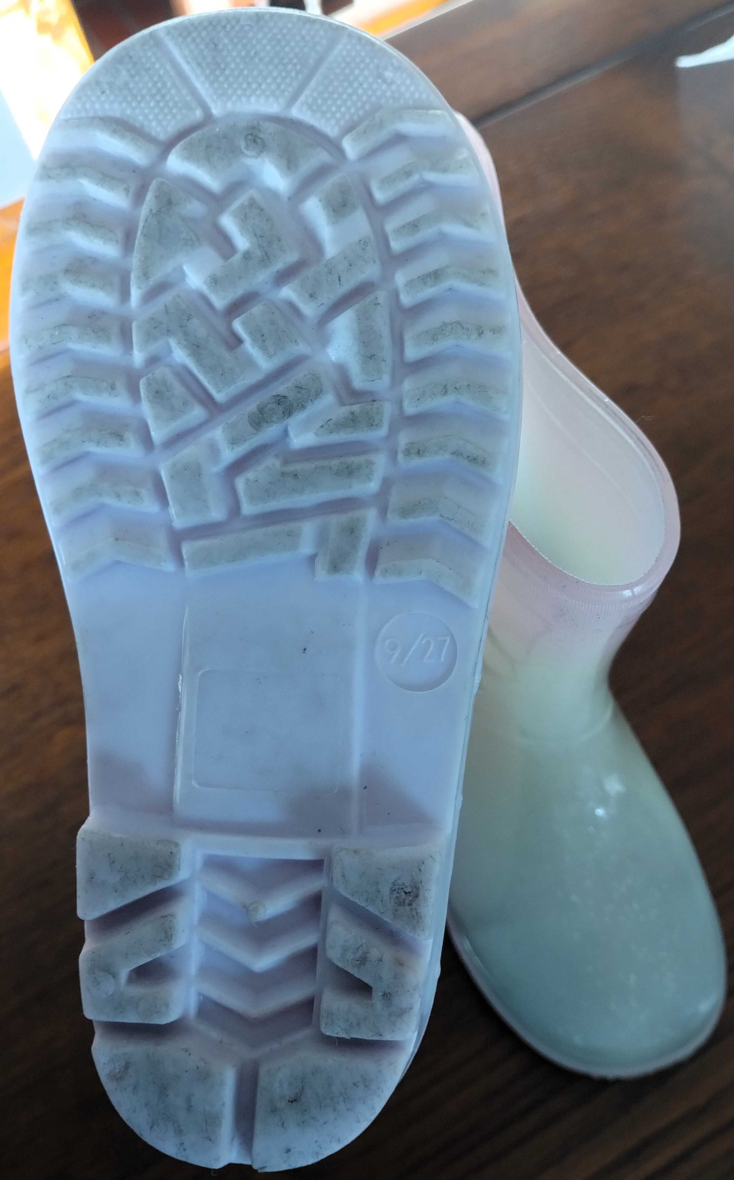 Botas Borracha 27 Botins Impermeáveis 27 Criança Menina