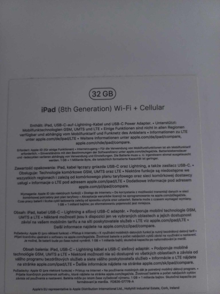 Ipad 8 generacji