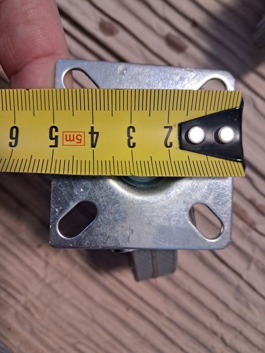 Ролик меблевий зі стопором і без діметр 50 мм