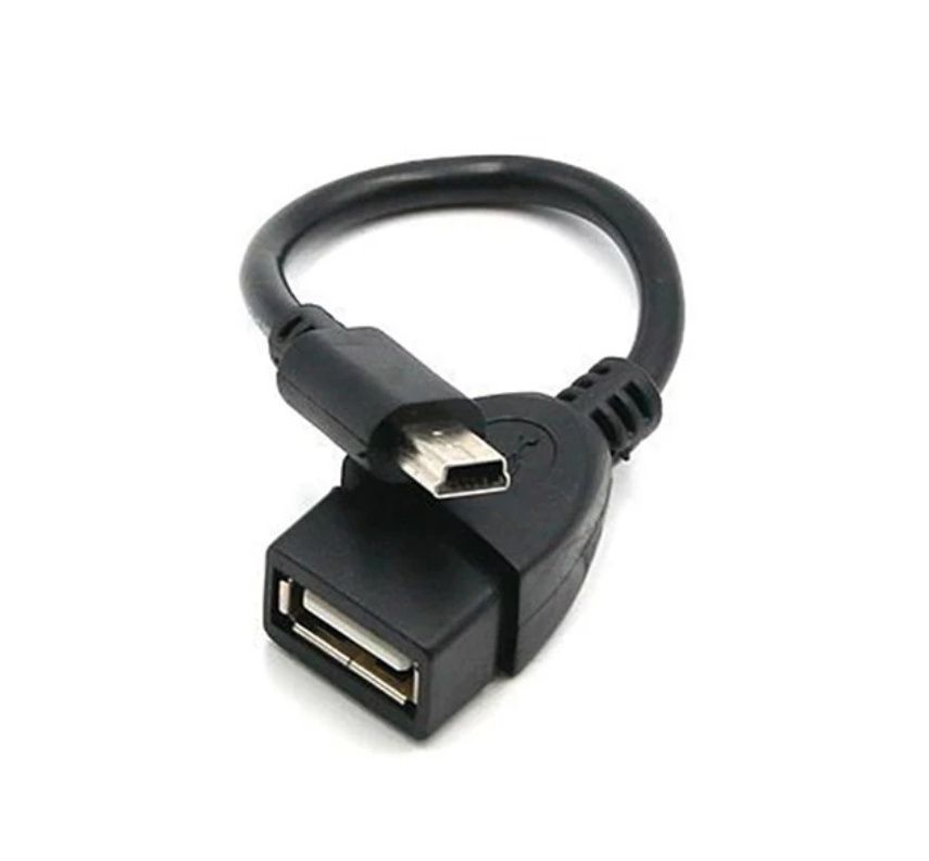 Cabo OTG  Mini USB Macho a USB 2.0 Novo