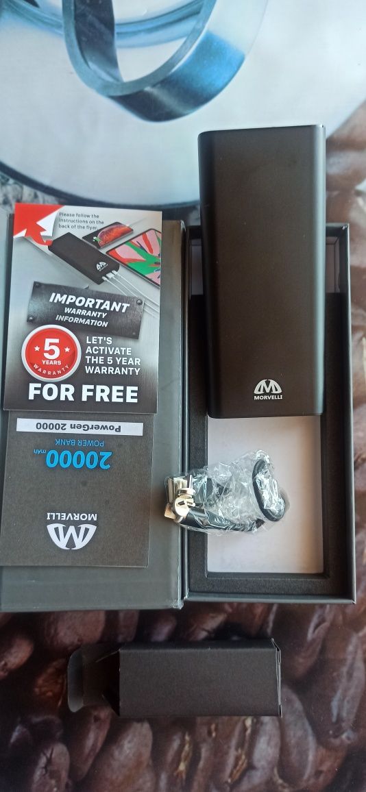 PowerBank Morvelly 20000 mah 74w