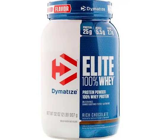 Dymatize Nutrition Elite 100% Whey Protein  908 гр USA