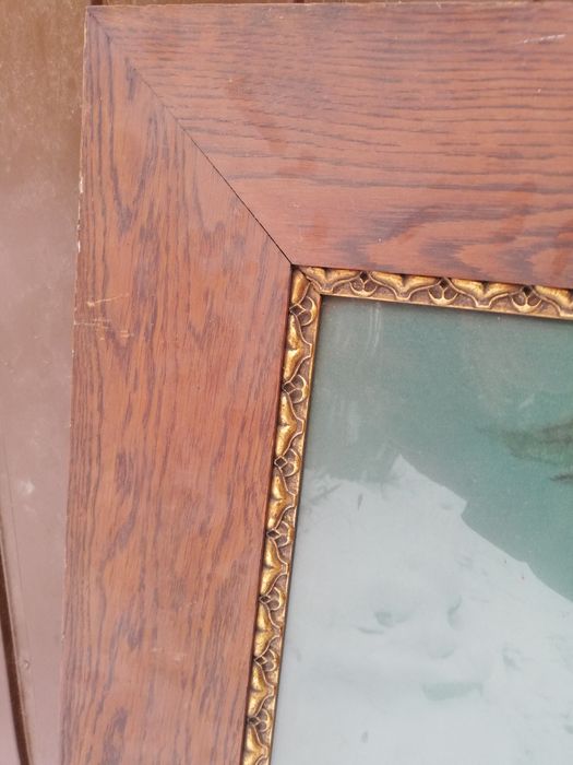 Obraz Jezus drewniana rama 80x122 cm