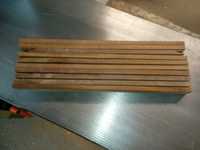 Listewki z drewna egzotycznego OKAN 12,5x33x450. Suche. 10 szt.
