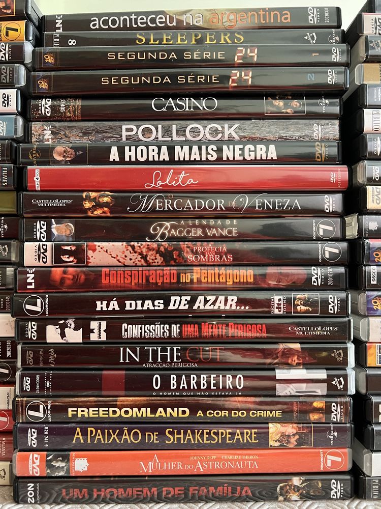 84 Dvds filmes variados