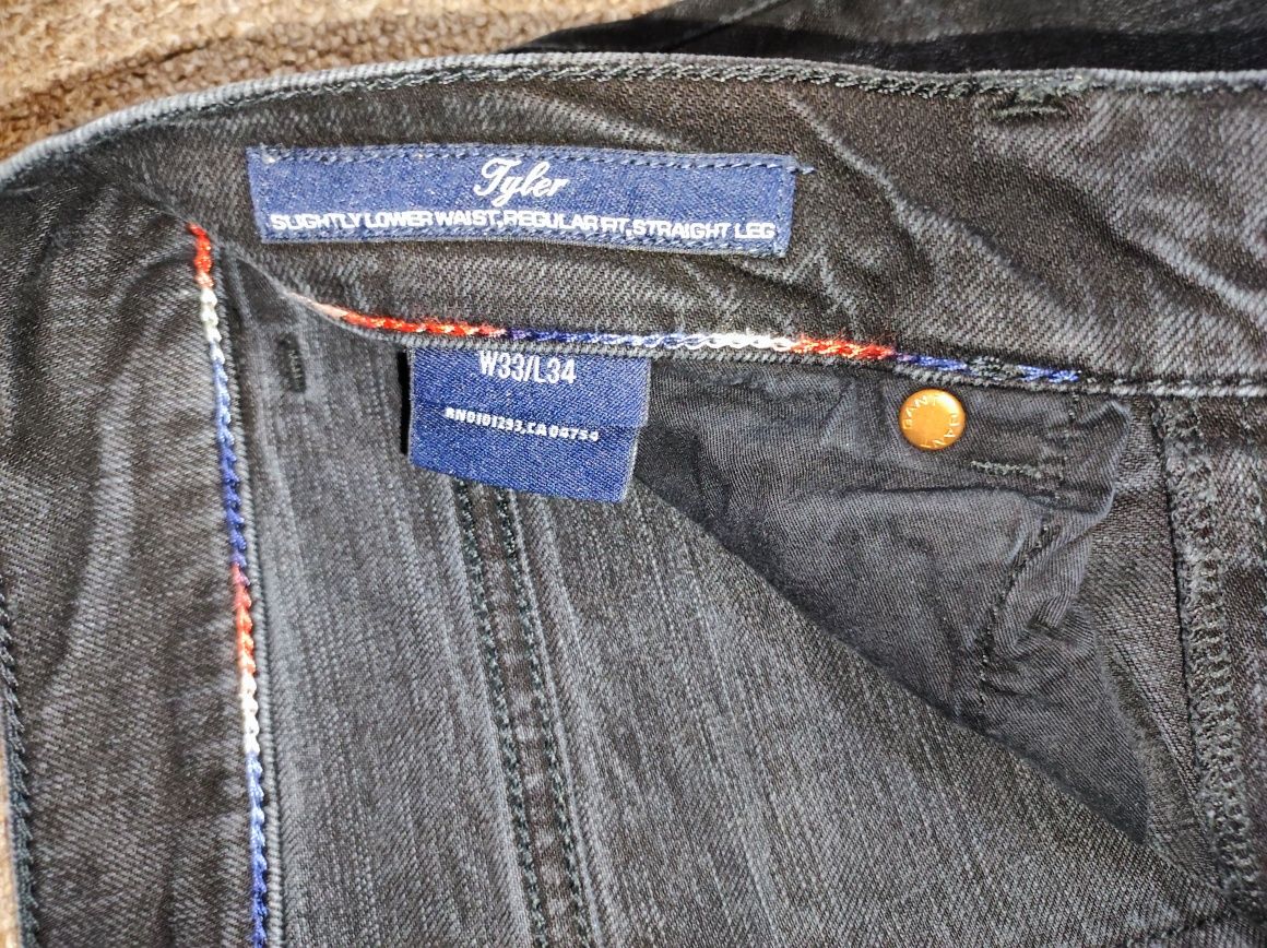 Spodnie męskie jeans Gant rozm W33/L34 stan bardzo dobry