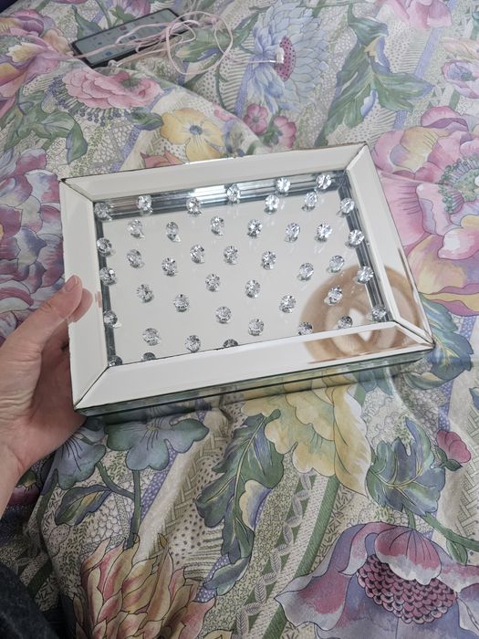 Szkatuła na biżuterie Home&You Lustrzana szkatułka Brillianto pudełko