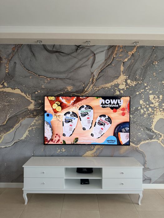 Szafka rtv Glamour biały lakier!!!