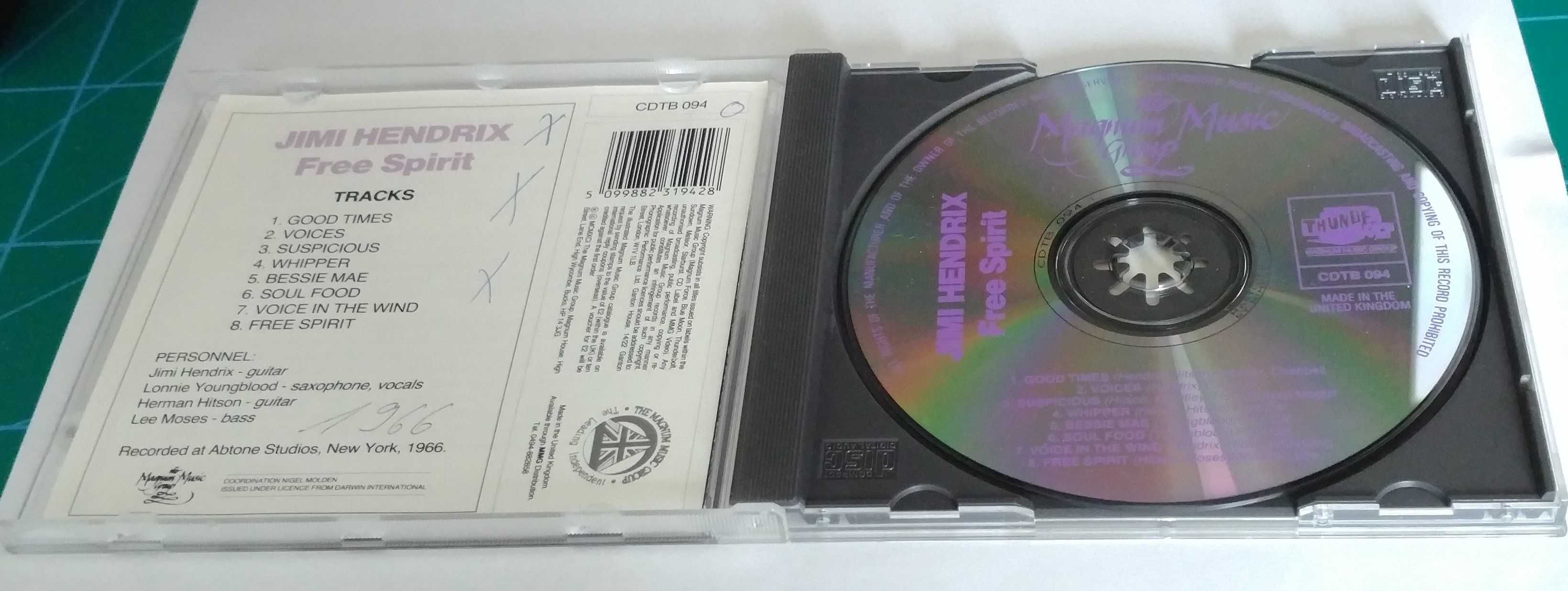 Jimi Hendrix  Free Spirit   CD