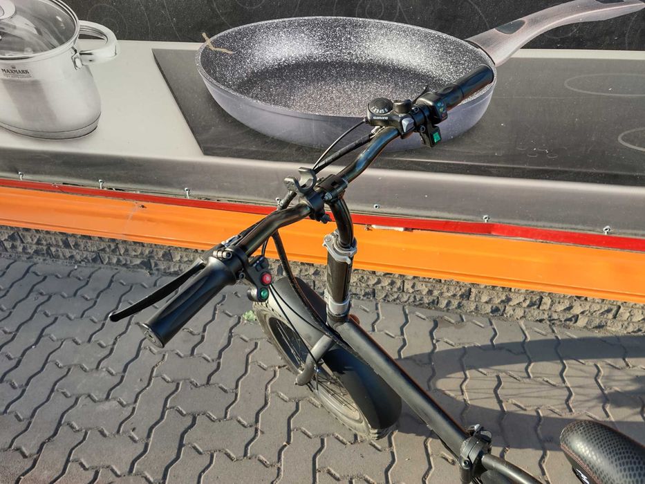 Электро фэтбайк 20" колёса, складной .