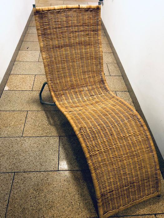 Na sprzedaż piękny, wiklinowy fotel IKEA