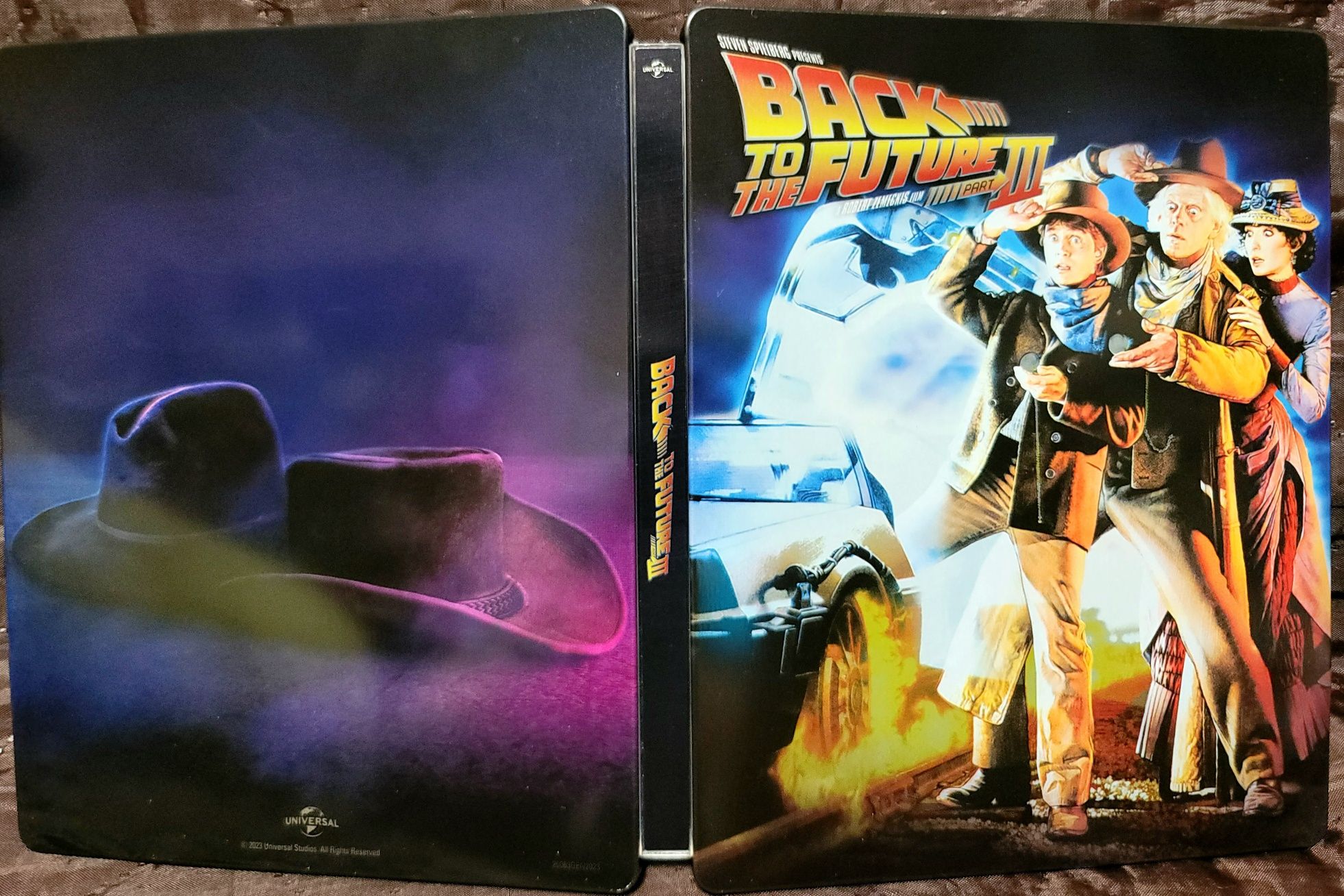 Фильмы Назад в будущее и Валериан в Steelbook Blu Ray
