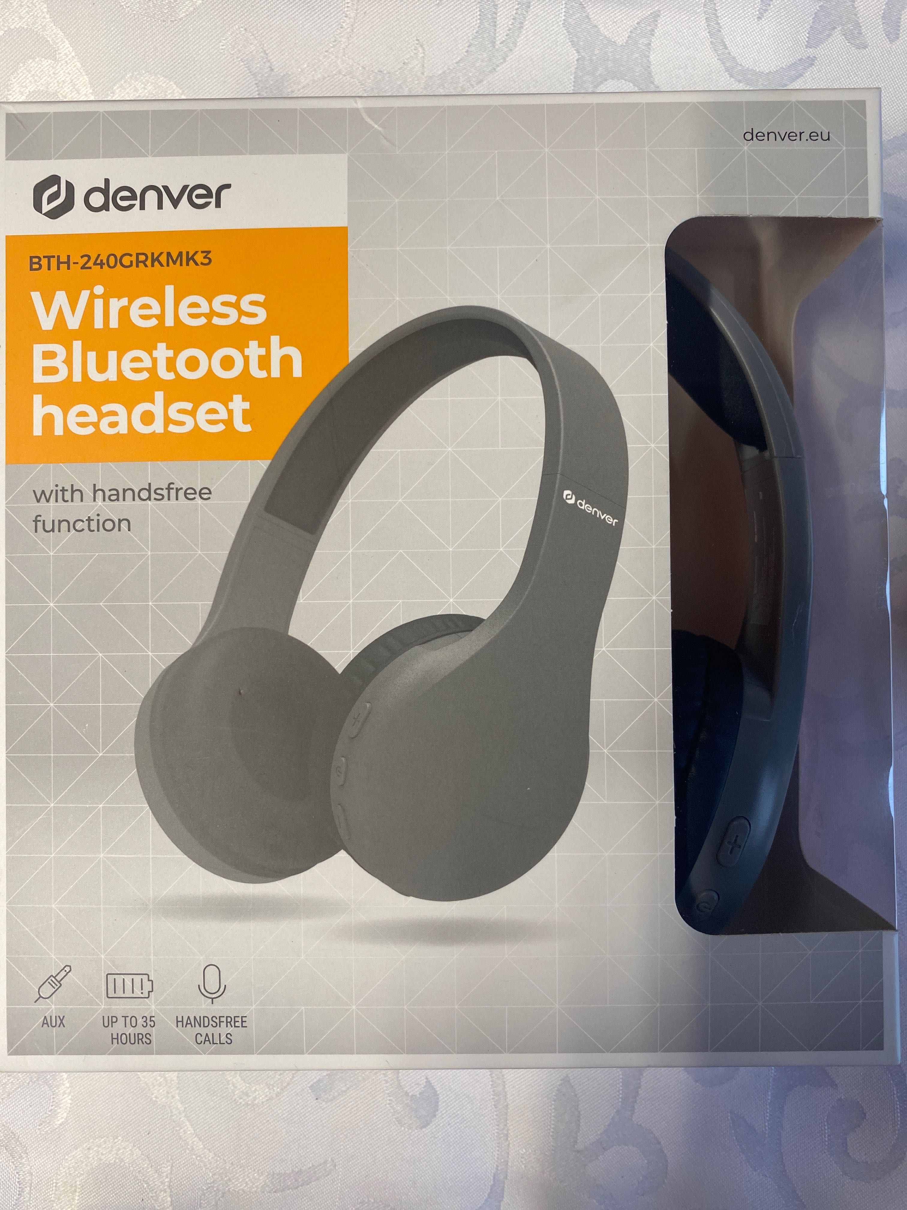 Denver słuchawki Bluetooth bezprzewodowe