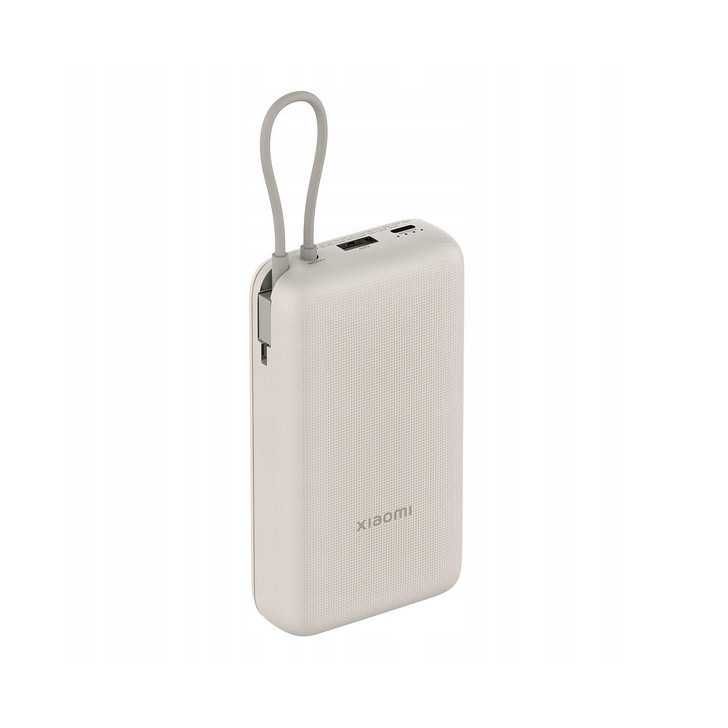 Xiaomi Power Bank 33W o pojemności 20000mAh z wbudowanym kablem USB-C