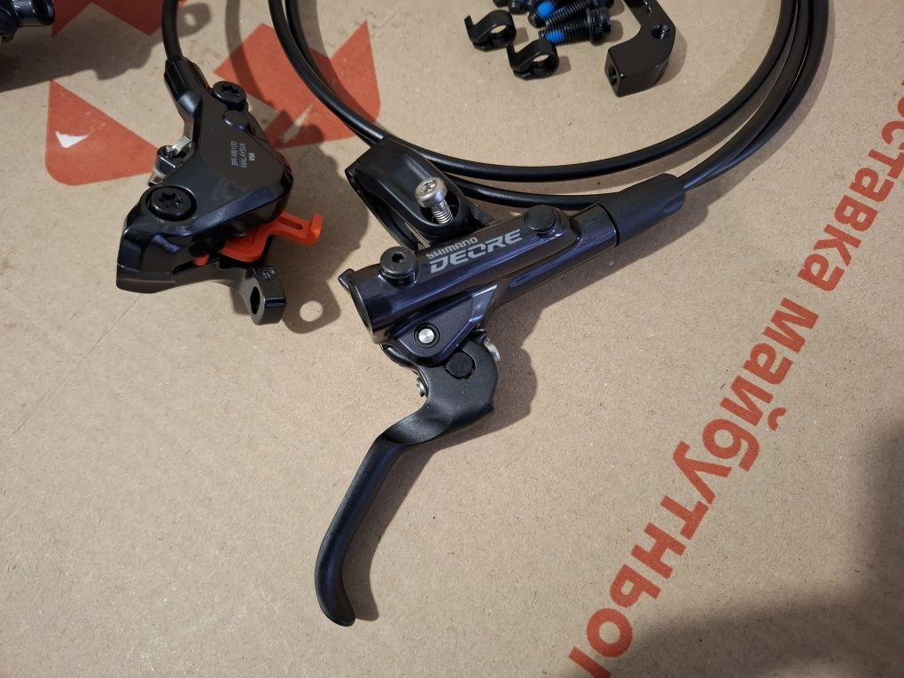 Гидравлические дисковые тормоза Shimano DEORE BR-M6100. Новые!