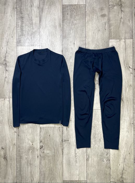 Термобелье костюм S размер синий фирменный