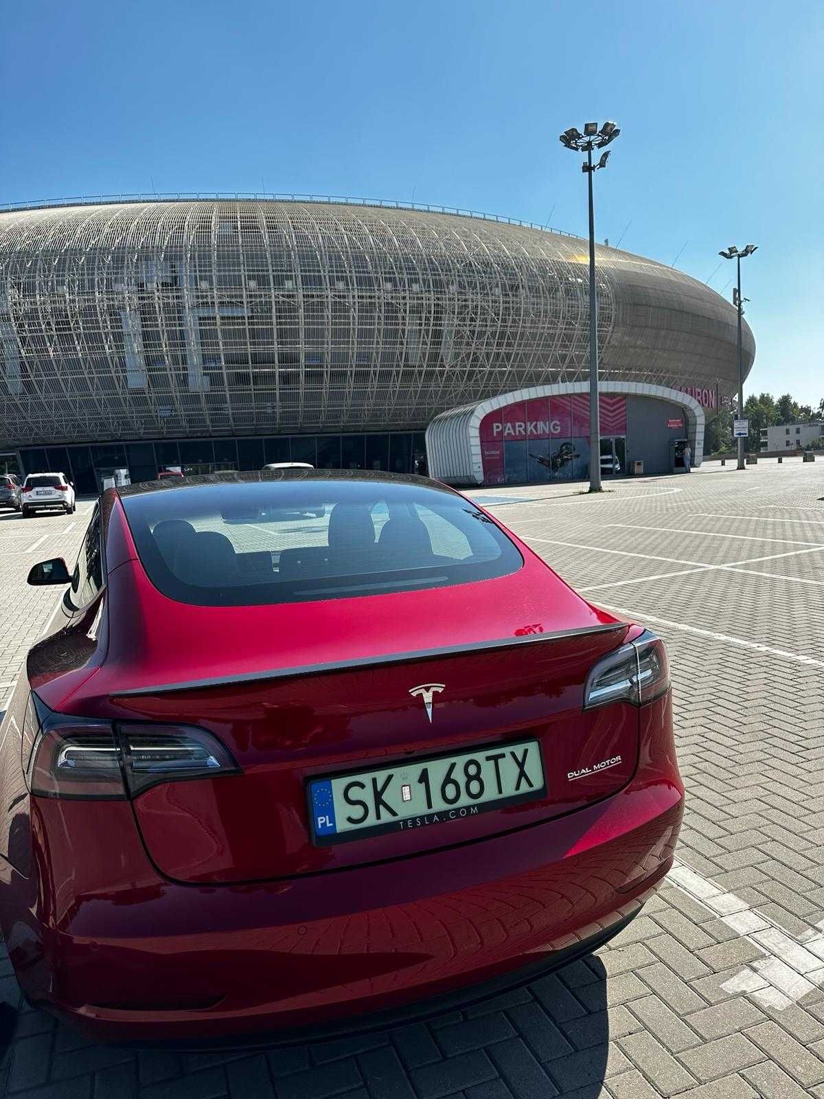 Tesla model 3 Performance Red Multi-Coat